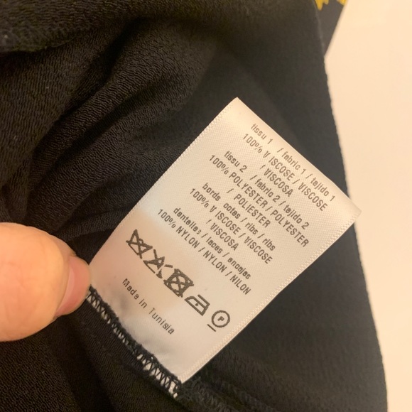 SANDRO Paris Rosen Casual Dress Size 1 / 36 / S - Picture 6 of 7